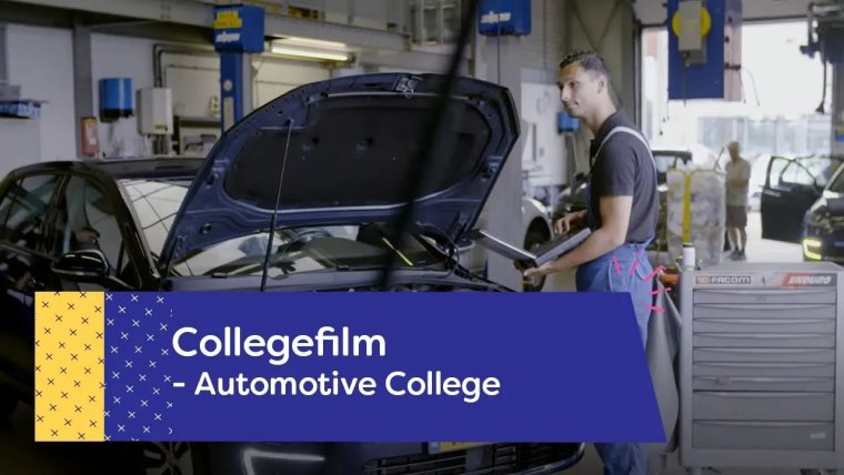 YouTube video - Opleidingen op het Automotive College